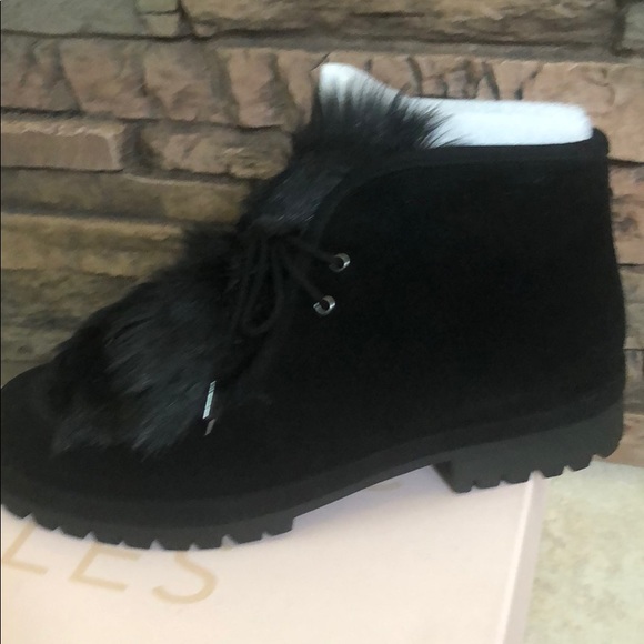 Avec Les Filles Suede Booties - Picture 4 of 7